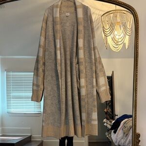 Large oversized cardigan